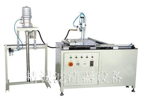 JCZJ-500大空濾PVC端蓋注膠機