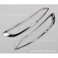 JEEP吉普自由光大燈罩 大燈框 ABS電鍍