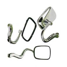 通用方臺(tái)子彎桿摩托車后視鏡