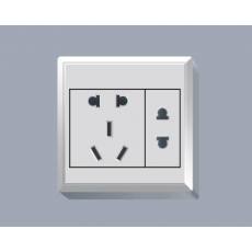 二、二、三極插座