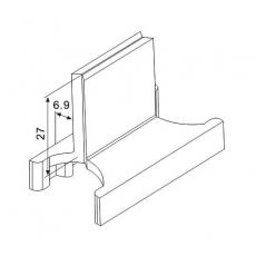 NBC006內、外平開拔叉