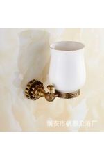 全銅單杯品質(zhì)款 創(chuàng)意款仿古衛(wèi)浴掛件 五金掛件浴室掛件