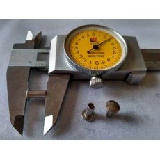 304不銹鋼 扁圓頭半空心鉚釘 GB873 M4.5 Φ4.5mm 4.5*5~4.5*20
