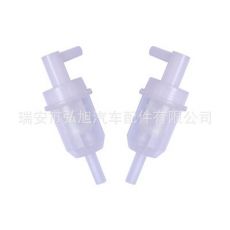 塑料汽油濾清器，插皮管濾清器，燃油濾清器