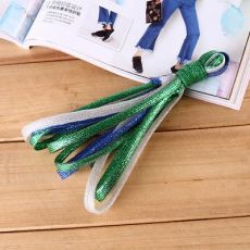 金銀線(xiàn)服裝彩帶 個(gè)性休閑鞋帶
