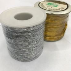 1.5mm無彈力金銀線、吊牌繩、吊牌線、禮品吊牌