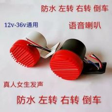 汽車大卡車12V24V通用語音三合一 臺語 外國語倒車?yán)? class=