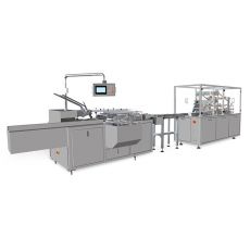 裝盒機(jī)+三維包裝機(jī)聯(lián)線(xiàn)（直線(xiàn)）