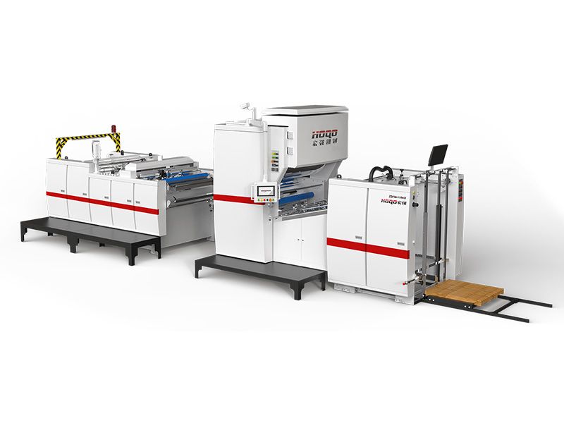  ZDFM-1100AD Full Auto Film Laminator（With Hot Knife）